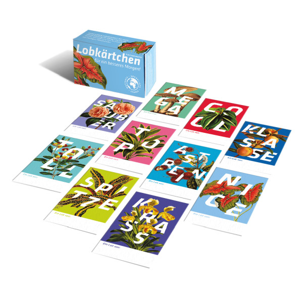Lobkärtchen © für ein besseres Morgen