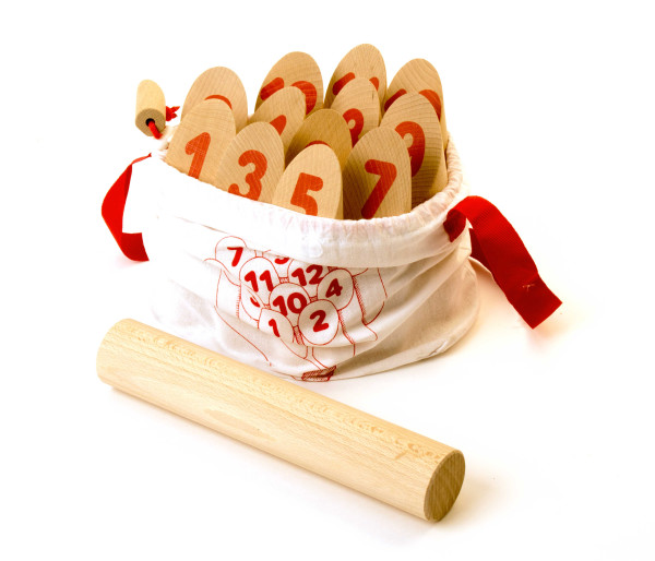 Wikingerspiel Number Kubb