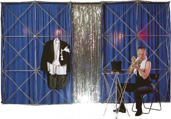 Spider-Flex Faltwand royalblau