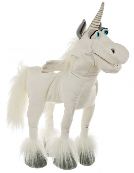 Handpuppe Elke das Einhorn