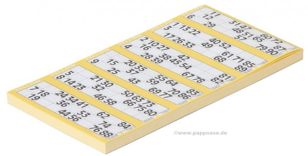 Bingo-Lotto-Block Bartl