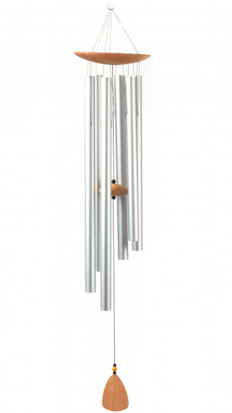 Klangspiel Sonne natur/silber 98 cm