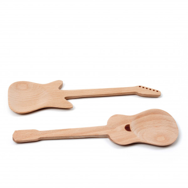 Salatbesteck Gitarren