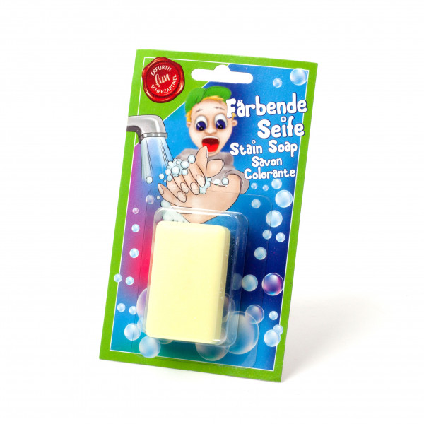 Färbende Seife
