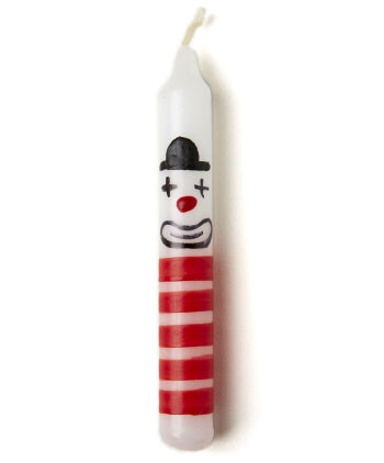 Kerze Clown