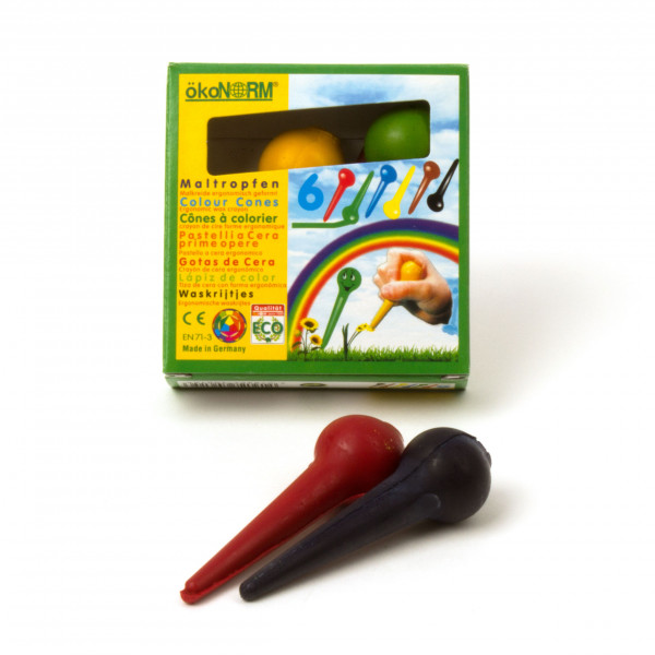 Maltropfen 6 Farben