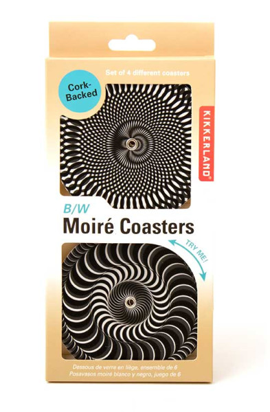 Moiré Untersetzer