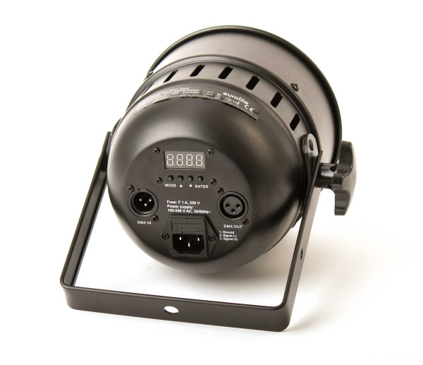 Scheinwerfer-Set PAR 56 QCL Short Schwarz