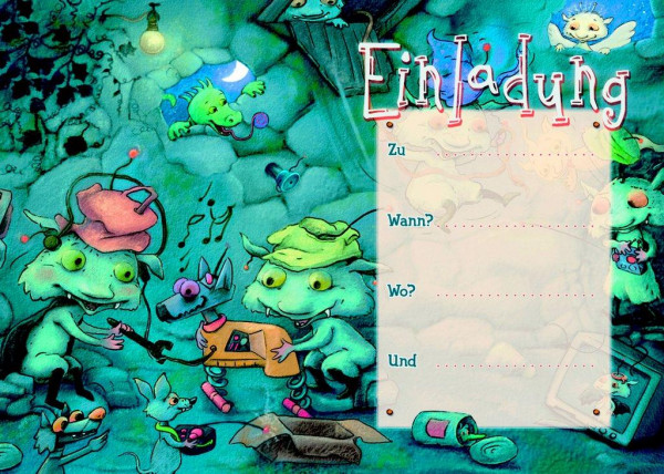 Einladungsset A5 Fledericks