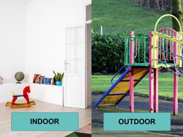 Fußkreisel mit Licht - Rot