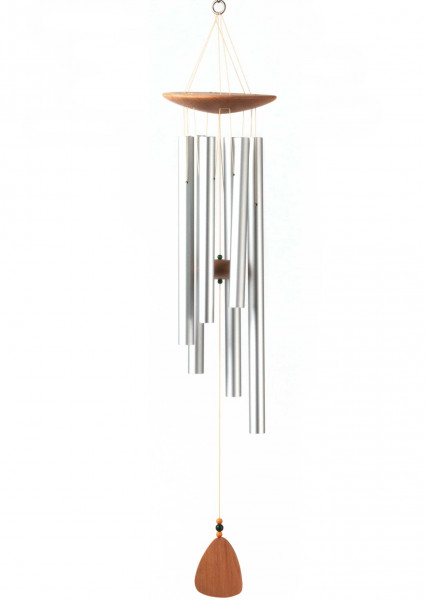 Klangspiel Heiterkeit natur/silber 75 cm