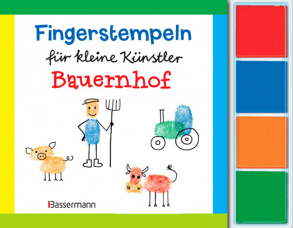 Fingerstempeln für kleine Künstler - Bauernhof