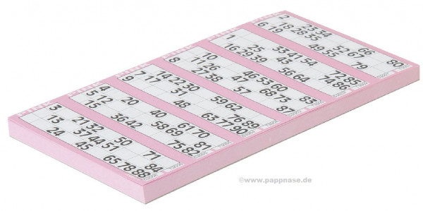 Bingo-Lotto-Block Bartl