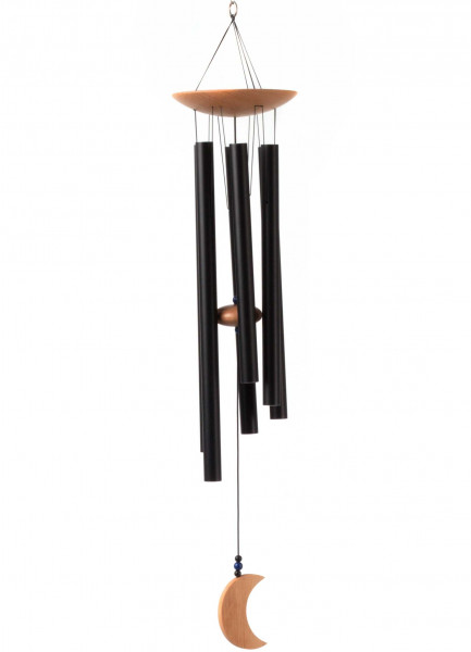 Klangspiel Kleiner Mond natur/schwarz 75 cm