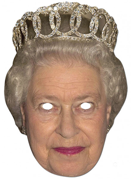 Promi-Maske - Queen Elisabeth
