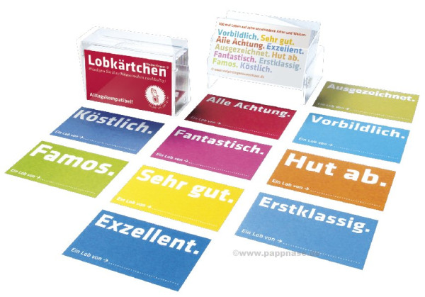 Lobkärtchen© für Erwachsene