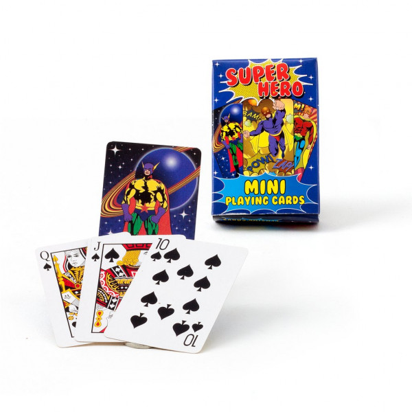Mini Kartenspiel Superhelden