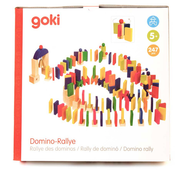 Domino-Rallye 247 Teile