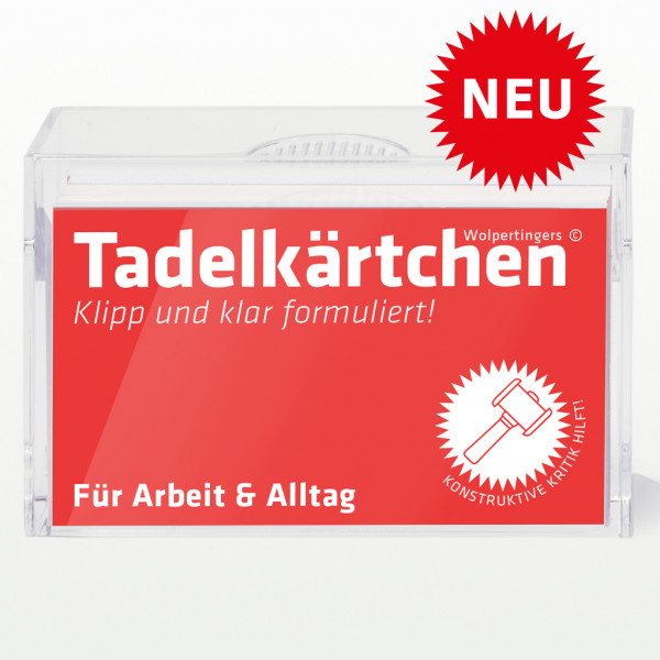 Tadelkärtchen