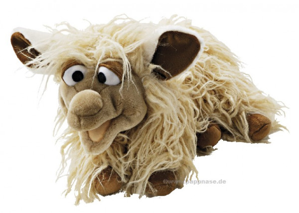 Handpuppe Schaf Lucy