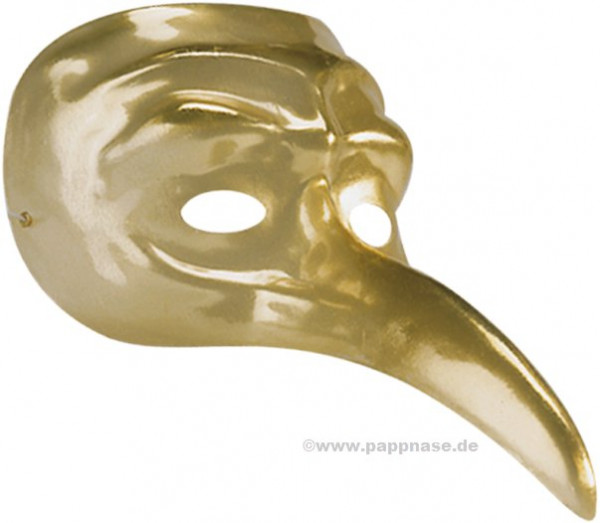 Maske Pantalone - gold