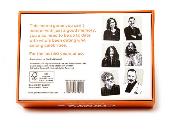 Memo Game - Celebrity Couples