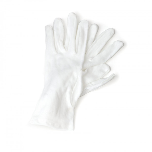 Handschuhe - Baumwolle kurz weiss