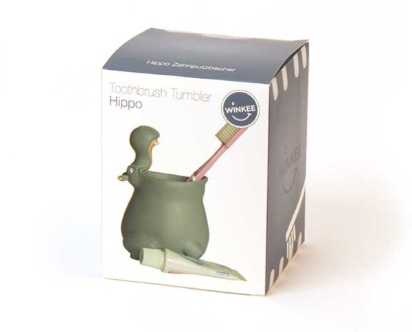 Zahnputzbecher Hippo