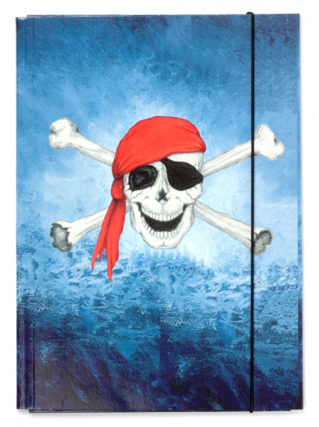 Sammelmappe A4 Piraten-Meer