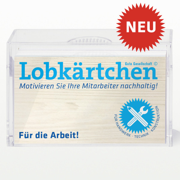 Lobkärtchen © für Arbeit