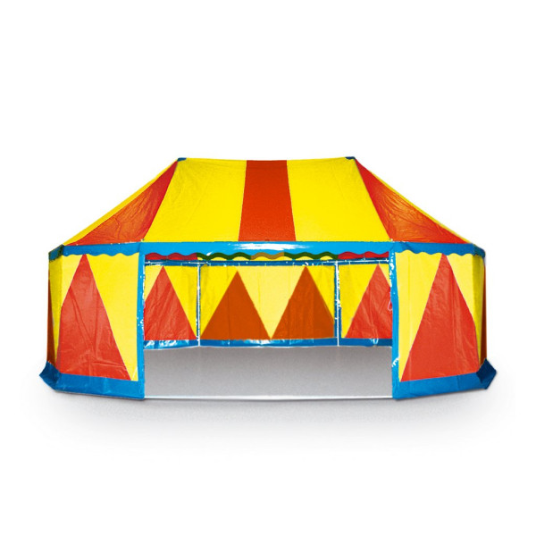 Zweimastzelt 7 x 4 m mit Wiesensteher