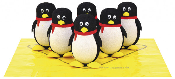 Pinguin-Bowling