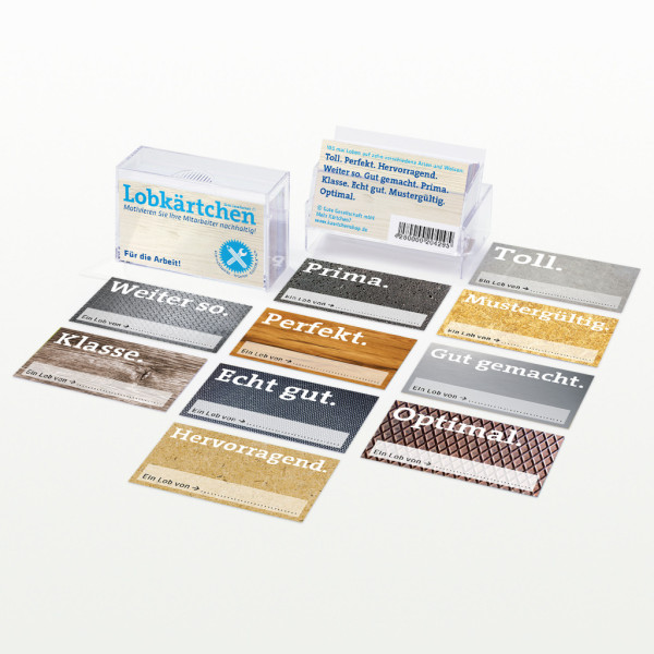 Lobkärtchen © für Arbeit