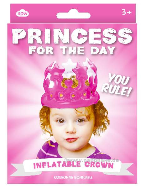 Princess for the Day - Aufblaskrone