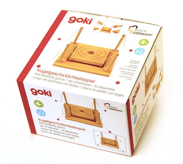 Kugelgeschicklichkeitsspiel Parcour