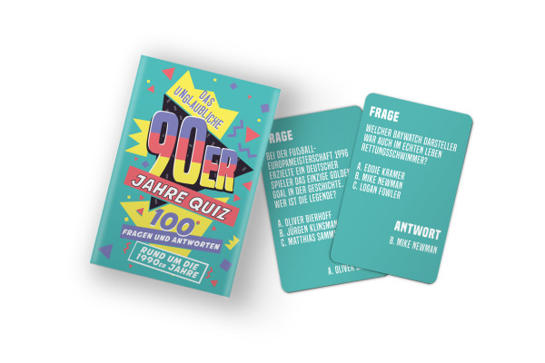 Trivia Cards: 90er Jahre