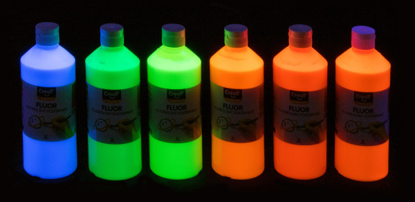 Neon-Farbe - Plakatfarbe