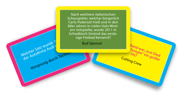 Quizkarten 80er Jahre
