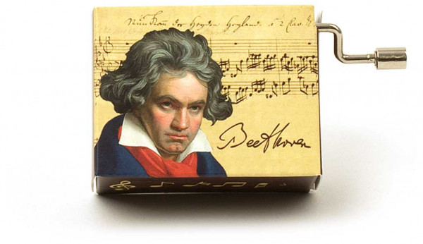 Kurbelspieluhr Beethoven Bagatelle Op. 119, Nr. 1
