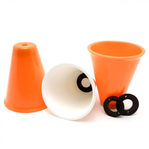 Juggling Cups Jonglierbecher orange
