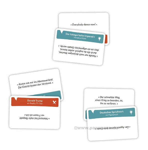 Game of Quotes Kartenspiel