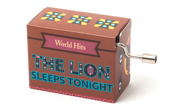 Kurbelspieluhr The Lion Sleeps Tonight