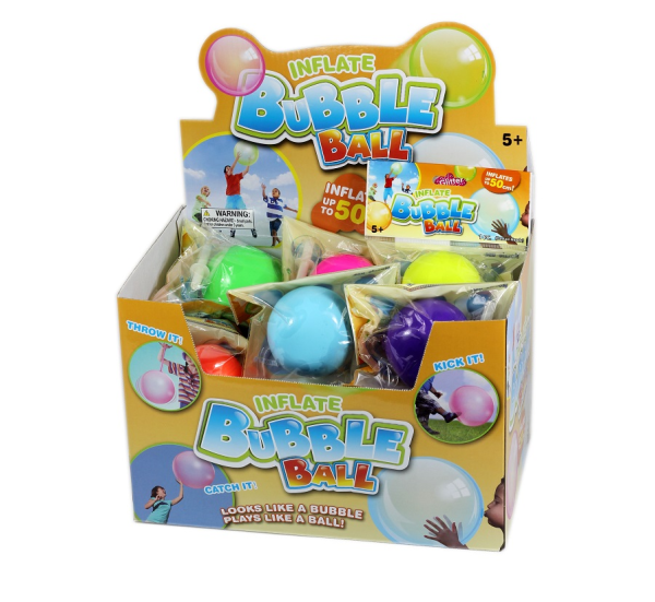 Fun Ballon Ball 6 Neonfarben sortiert