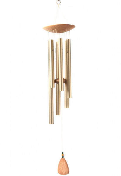 Klangspiel Heiterkeit natur/gold 75 cm