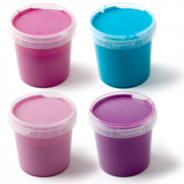 Nawaro Fingerfarbe 4 x 150 g Set Prinzessin