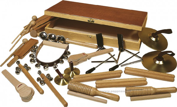 Percussion-Set Holzbox