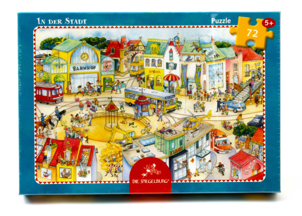 Puzzle in der Stadt