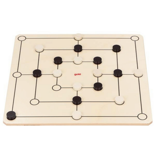 Spiele-Set Dame und Mühle