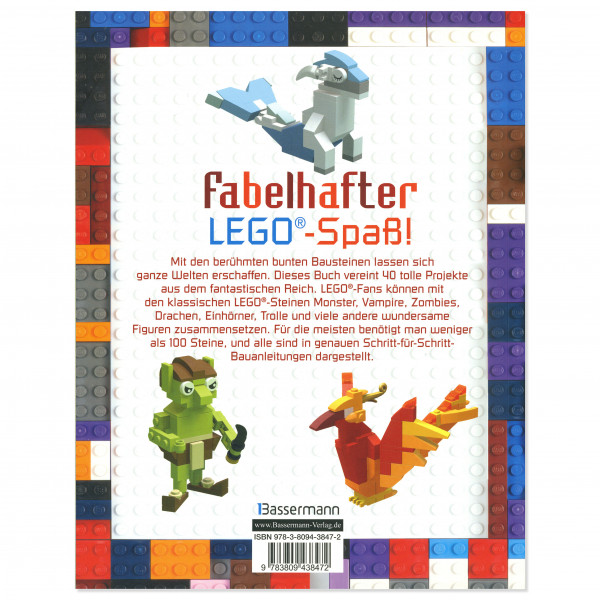 Buch Fantastische Wesen 40 Ideen mit LEGO®-Steinen