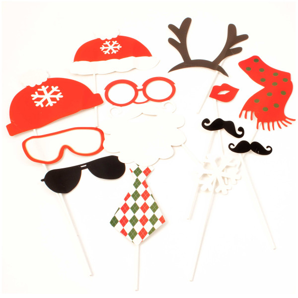 Photo-Booth Xmas, 12er-Set